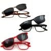 lunettes de lecture avec clip solaire - lunettes loupe avec clip solaire