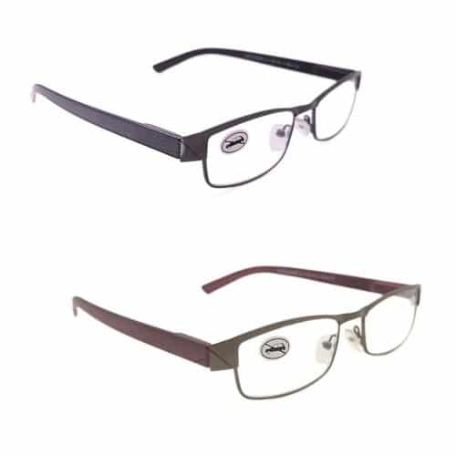 nettes loupe de lecture Prémontée Cerclée Face Métal Branches Plastique
