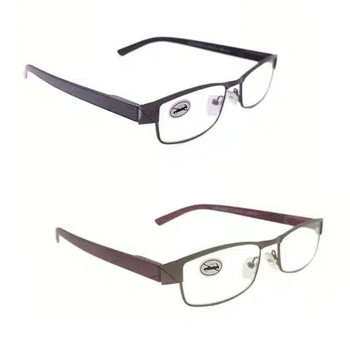 nettes loupe de lecture Prémontée Cerclée Face Métal Branches Plastique