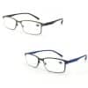 Lunettes loupe de lecture Prémontée Cerclée Faces Métal