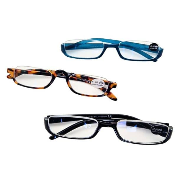 Lunettes nylor prémontées, de lecture avec nylor supérieur- coloris Noir, Ecaille ou Bleu - Les dépanneuses modèle Louna