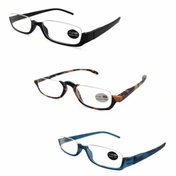 LUNETTES LOUPE DEMI LUNE NYLOR SUPERIEUR BLEU ECAILLE OU NOIR