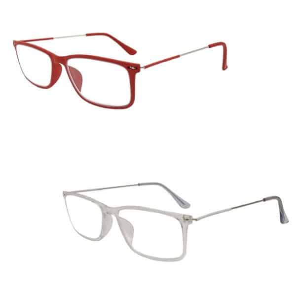 Lunettes de lecture Rouge ou cristal , solange