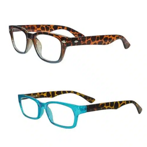 Lunettes loupe de lecture écaille Gris - ECAILLE BLEU