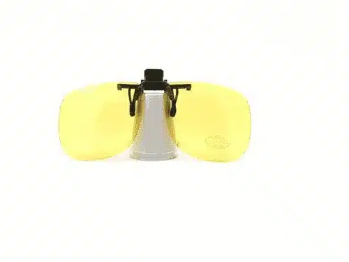 Face solaire relevable verres polarisés découpables - coloris Jaune - Cat 1