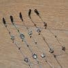 Cordon de lunettes avec motif zamac, tortue, chouette, papillon, fleur