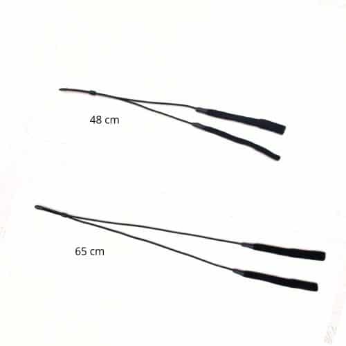 Cordon sport élastique réglable fixation Chaussette sur la branche de lunettes