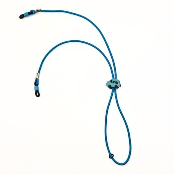 cordon à lunettes enfant Élastique réglable enfant motifs assortis, spirales sur caoutchoucs incassables accordées à la couleur des cordons,
