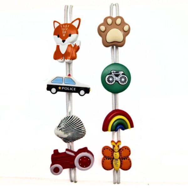 Cordon de lunettes enfant avec motif ludique - exemple de motifs
