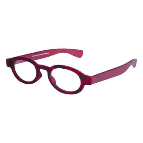 Lunettes loupe de lecture petite ronde effet velours