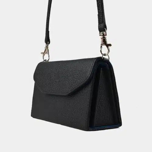 Sac bandoulière cuir pleine fleur RFID Beaumour