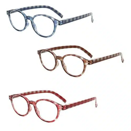 Lunettes prémontées vision de près, cerclée plastique forme pantos. 3 coloris- modèle ALIX