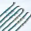 Cordon de lunettes Étoile de Mer Cordon à lunette perles Howlite. Coloris Turquoise ou coquillage Blanc Naturel. Fixation classique : Ses boucles en caoutchouc ultra résistantes garantissent une fixation sûre et en font un produit durable.. Modèle étoile de mer