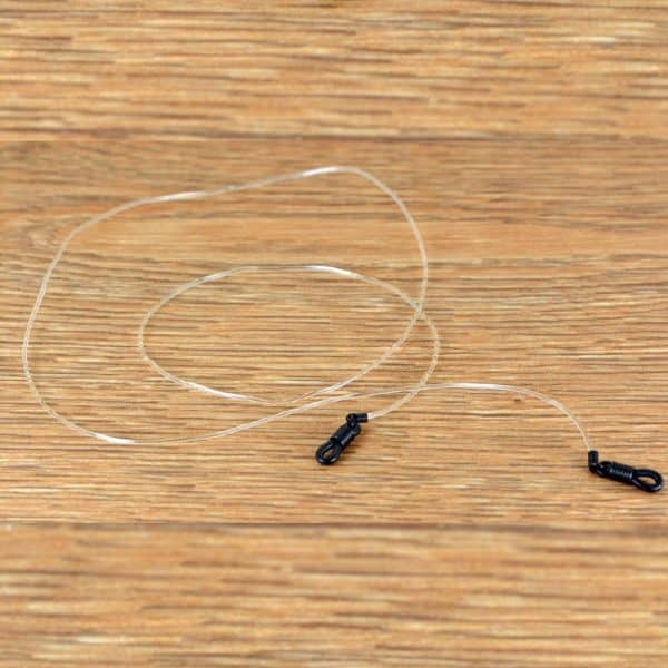 Cordon à lunettes discret translucide