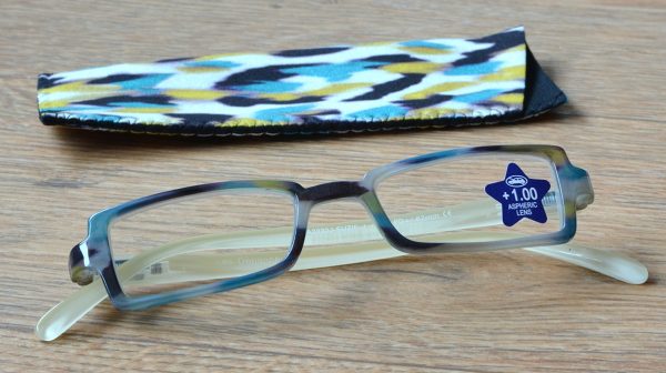 Lunettes de lecture Prémontée Plastique Cerclée 2 Coloris : Jaune / Rose