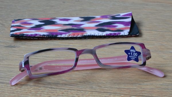 Lunettes de lecture Prémontée Plastique Cerclée 2 Coloris : Jaune / Rose
